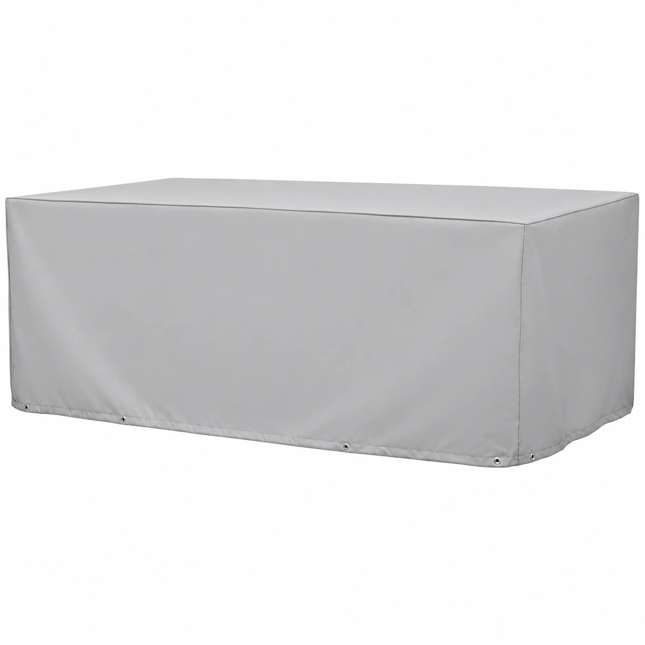Wasserdichte Schutzhülle für Gartenmöbel, rechteckig 235x135x94 cm, UV-beständig und robust, grau